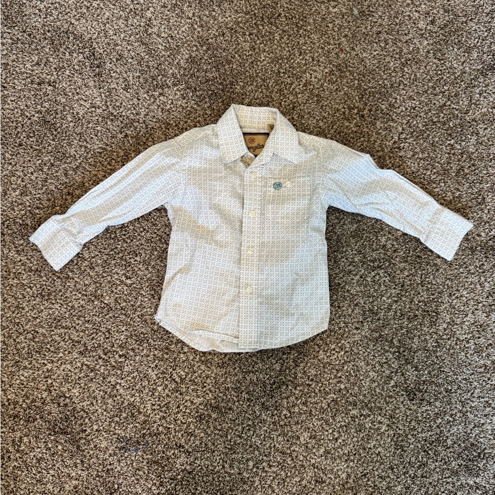 Wrangler Kids Button-Up NWOT